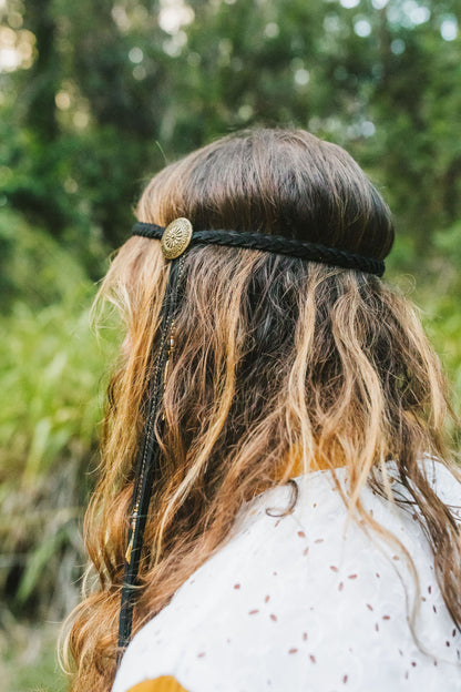 Black Suede Halo